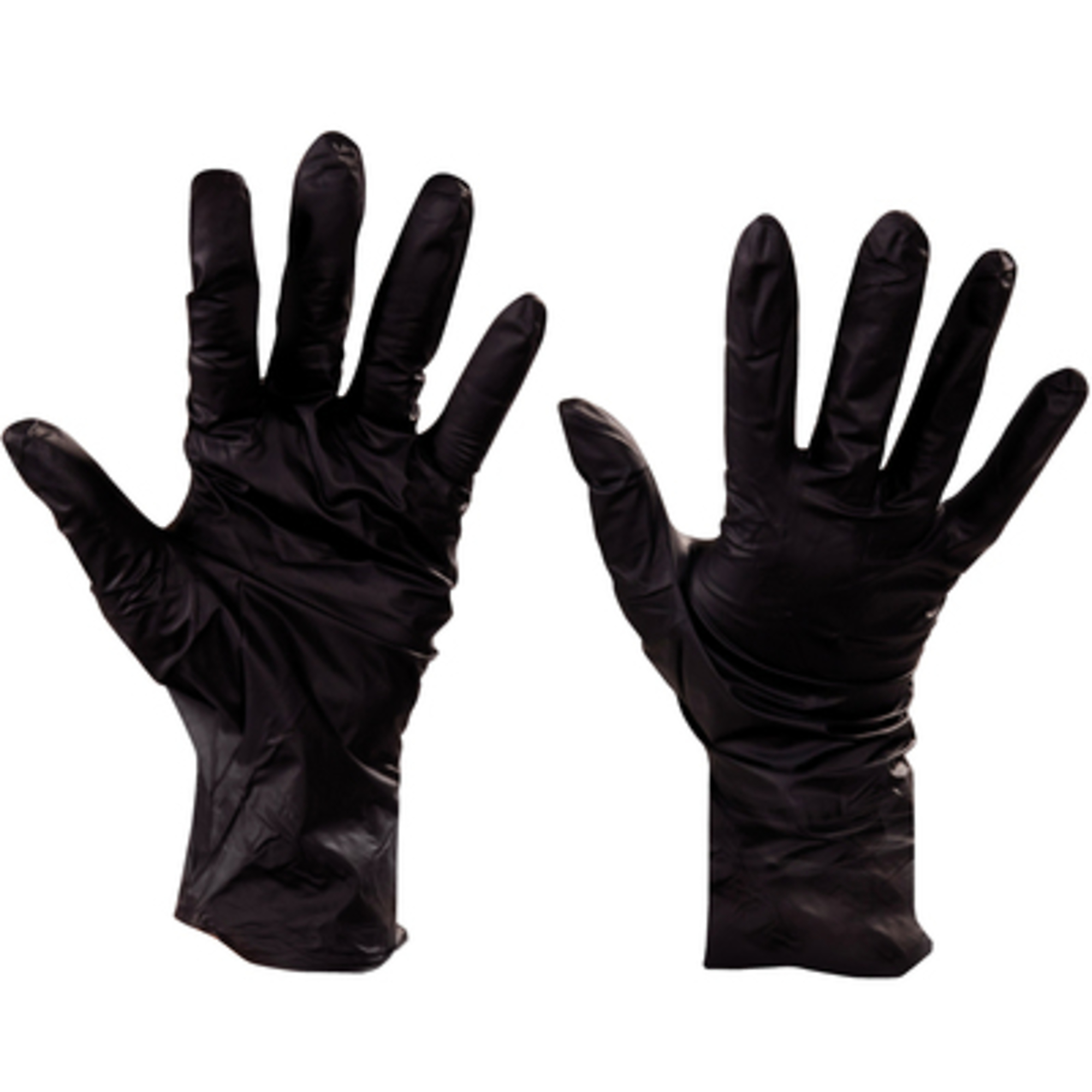 Stock Packaging Nitrile Gloves with Beaded Cuff - Xlarge 100/CS